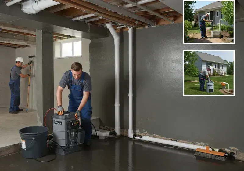 Basement Waterproofing and Flood Prevention process in Graniteville, NY